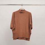 Short-sleeved turtleneck sweater YF570625