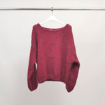 Load image into Gallery viewer, Soft sweater in kid mohair and alpaca PJ22220
