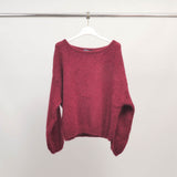 Pull doux en kid mohair et alpaga PJ22220