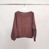 Pull doux en kid mohair et alpaga PJ22220