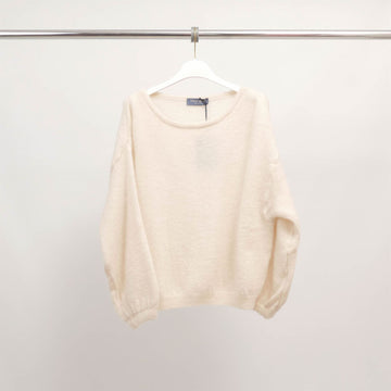 Pull doux en kid mohair et alpaga PJ22220