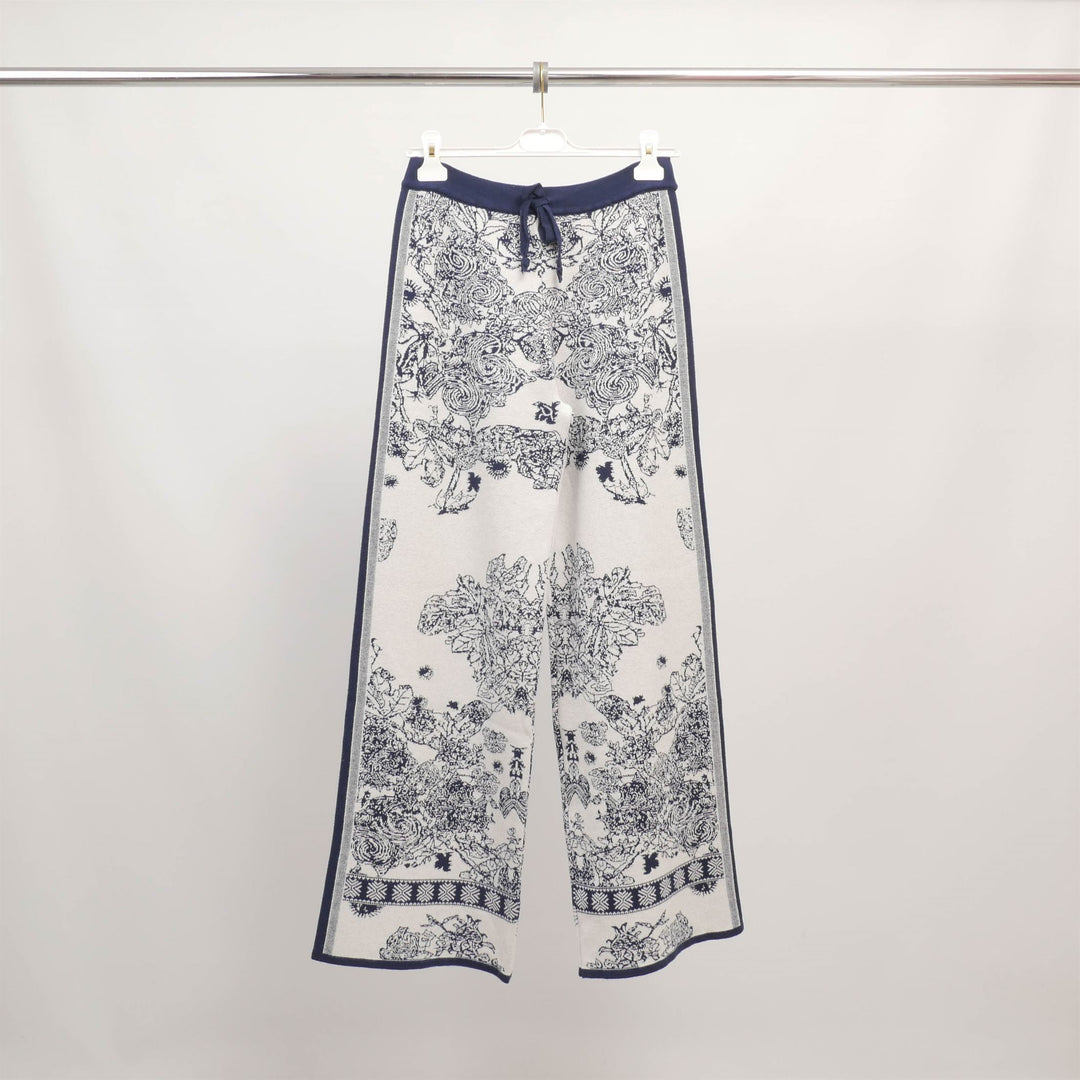 Pantalon large imprimé floral MSJ76904