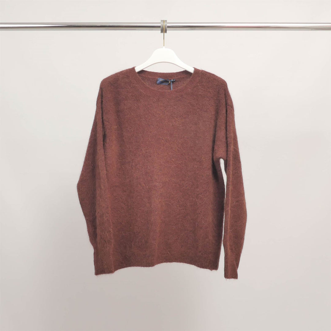 Pull en baby alpaga Suri et laine PJ25114