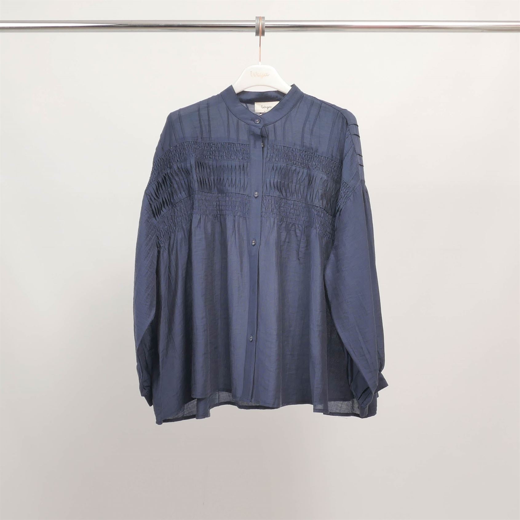 Chemise à fronces en lyocell CWM2514