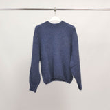 Pull col montant en kid mohair et alpaga PJ24370