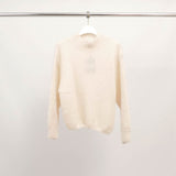 Pull col montant en kid mohair et alpaga PJ24370