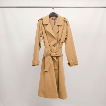 Trench-coat long ceinturé TDM76124