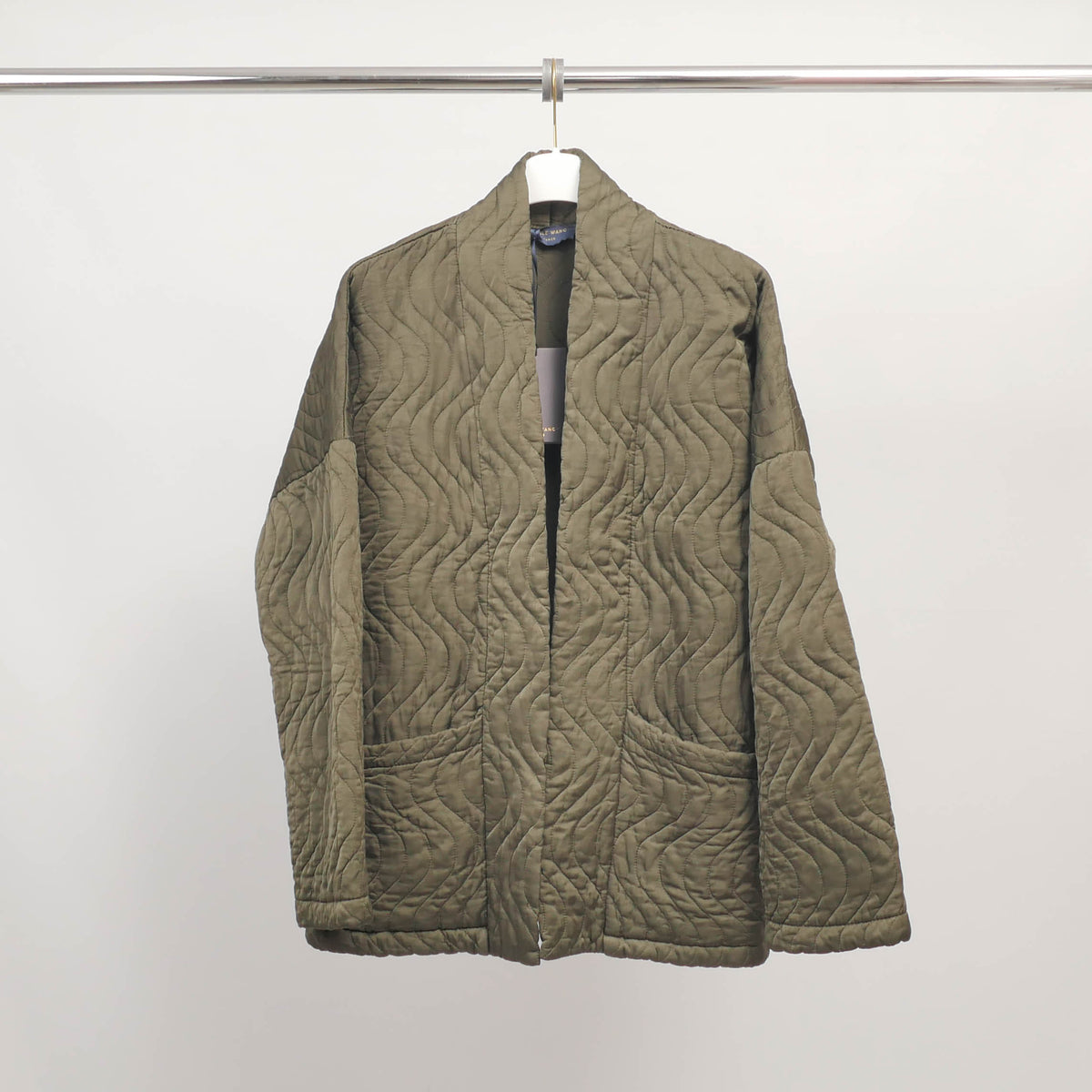 Lightweight quilted viscose and silk jacket – kd7887vs