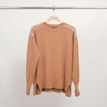 Load image into Gallery viewer, Sequined Shoulder Sweater DSY9552
