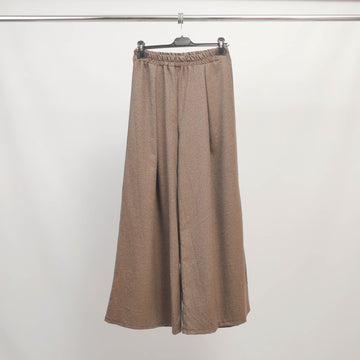 Pantalon large à carreaux avec taille élastiquée – TDM19123-15