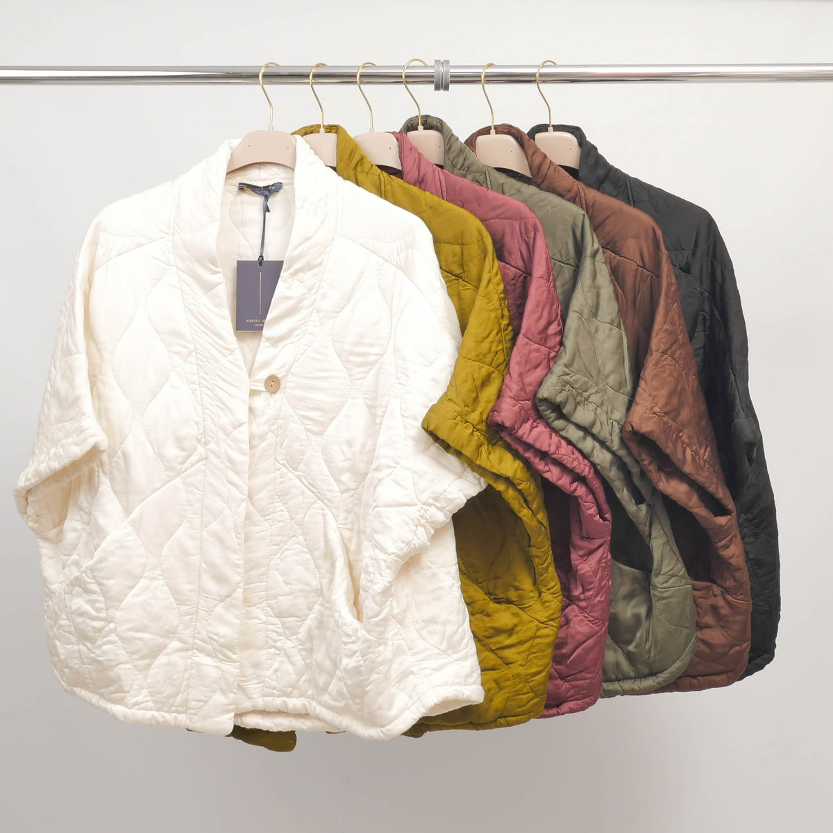 Oversized quilted viscose vest – kd8018vs 4 