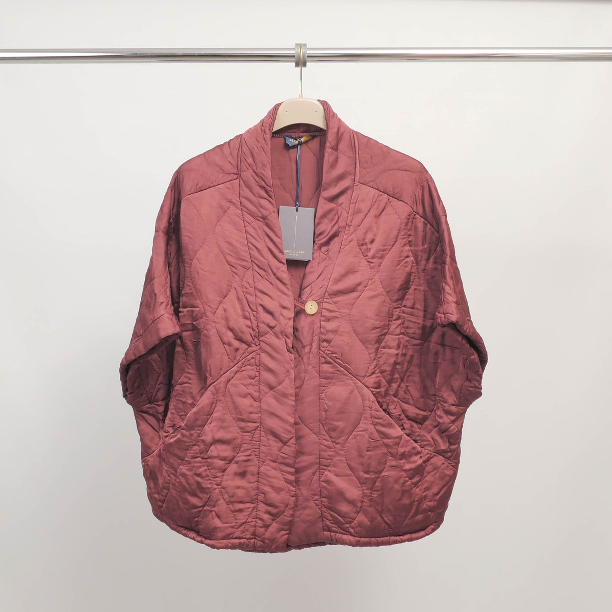 Oversized quilted viscose vest – kd8018vs 4 