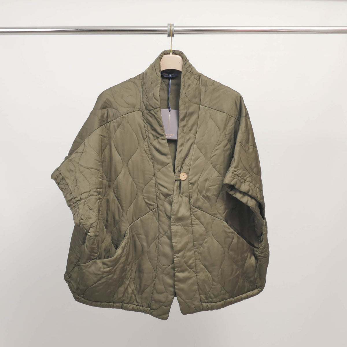 Oversized quilted viscose vest – kd8018vs 4 