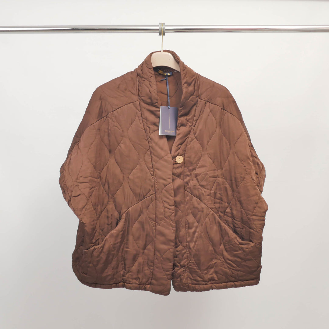 Gilet matelassé oversize en viscose – KD8018VS-4