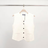 Gilet en maille sans manches – HY11541