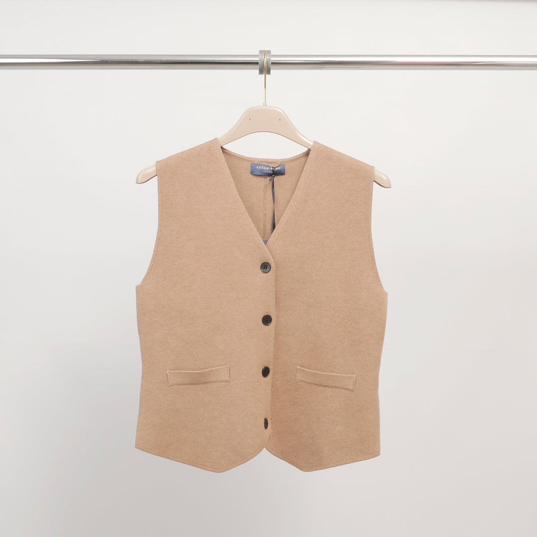 Sleeveless knit vest – HY11541