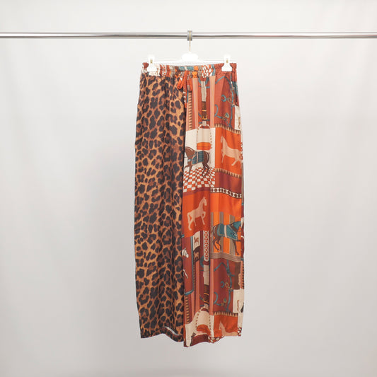 Pantalon fluide imprimé mix & match - KD9050VS-2