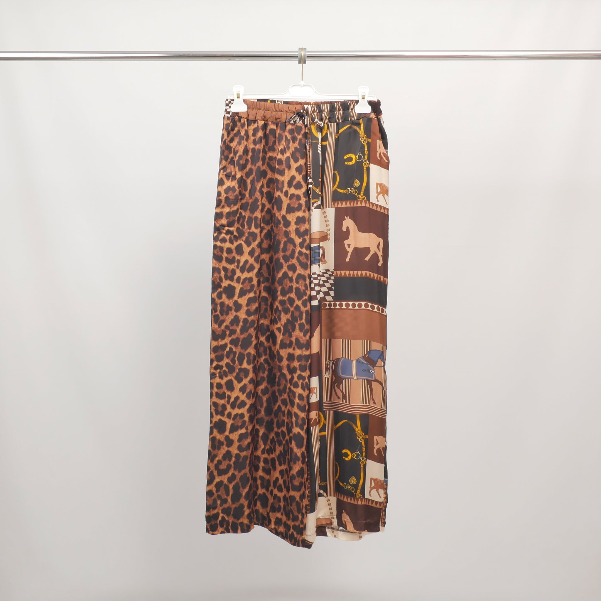 Pantalon fluide imprimé mix & match - KD9050VS-2