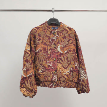 Veste Courte Jacquard Jungle Multicolore – TDM81324-2