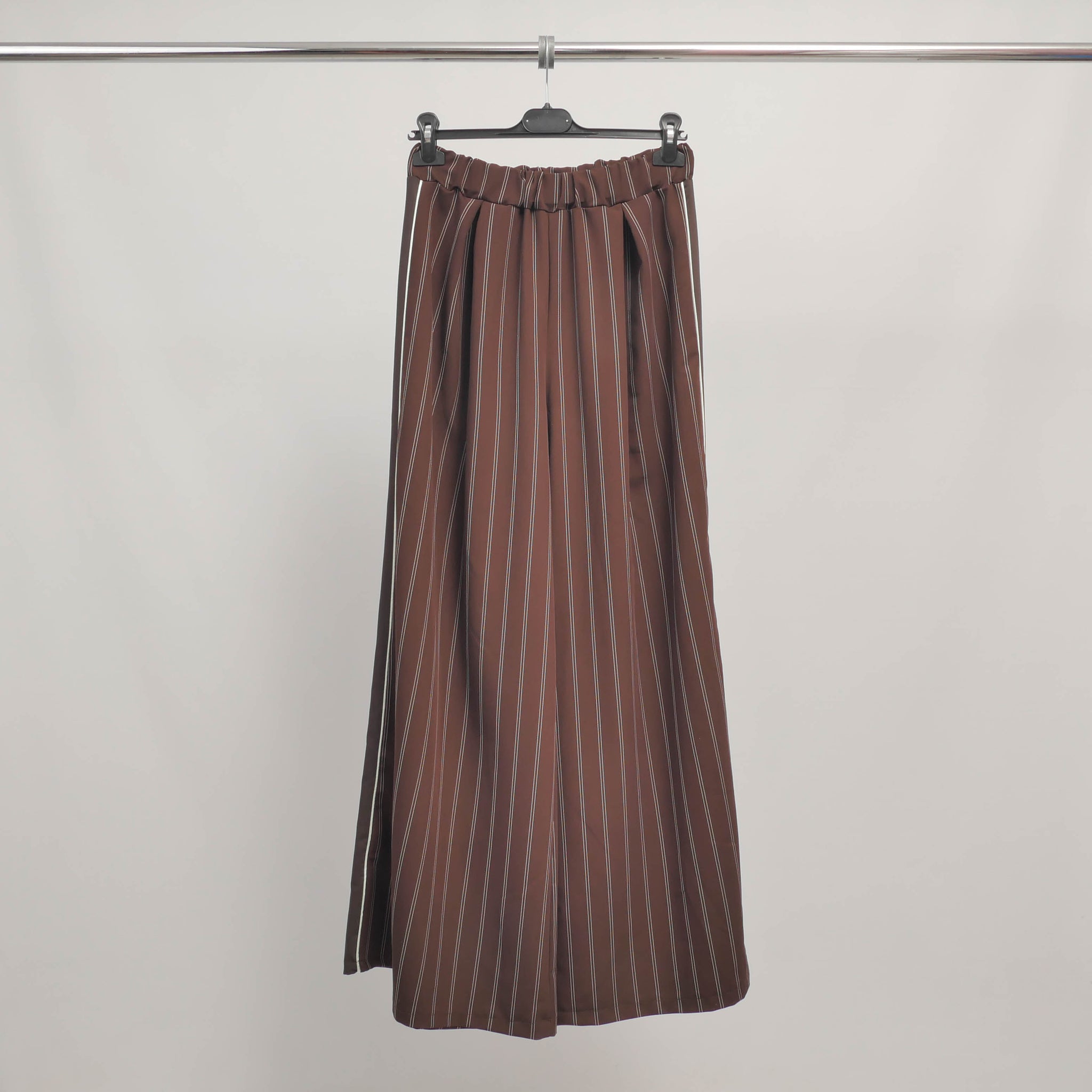 Pantalon Large à Rayures Taille Élastique – TDM18725