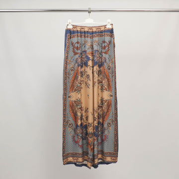 Pantalon fluide imprimé taille élastiquée – KD9099VS