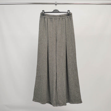 Pantalon palazzo imprimé chevrons - TDM19123-28