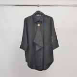 Chemise à nœud bijou manches longues TDM71025