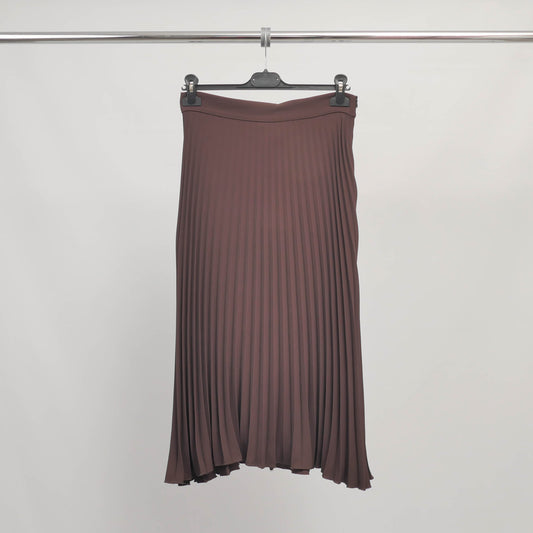 Jupe plissée fluide taille élastique – ref TDMG800