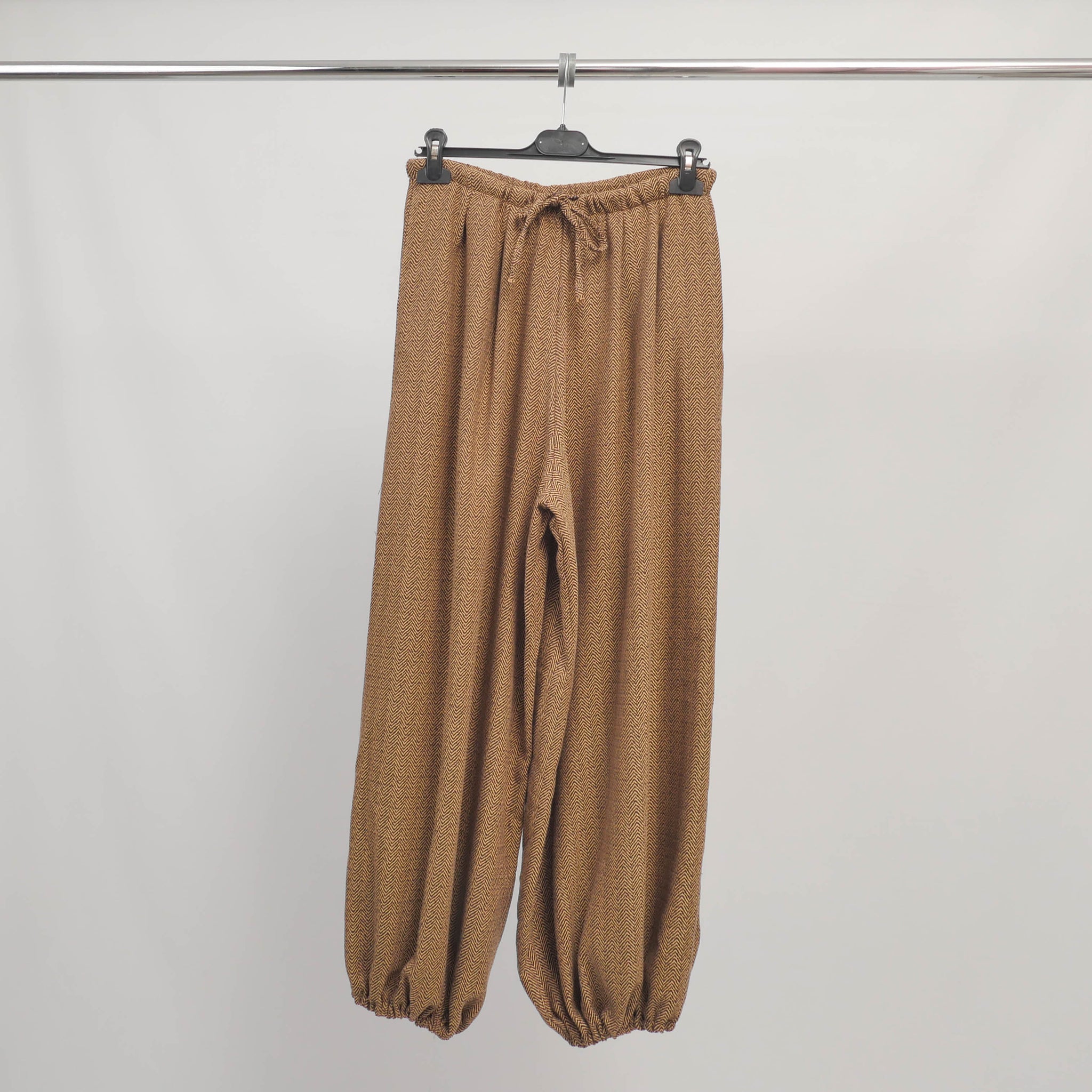 Pantalon ample imprimé à chevilles élastiquées – ref TDM81325-2