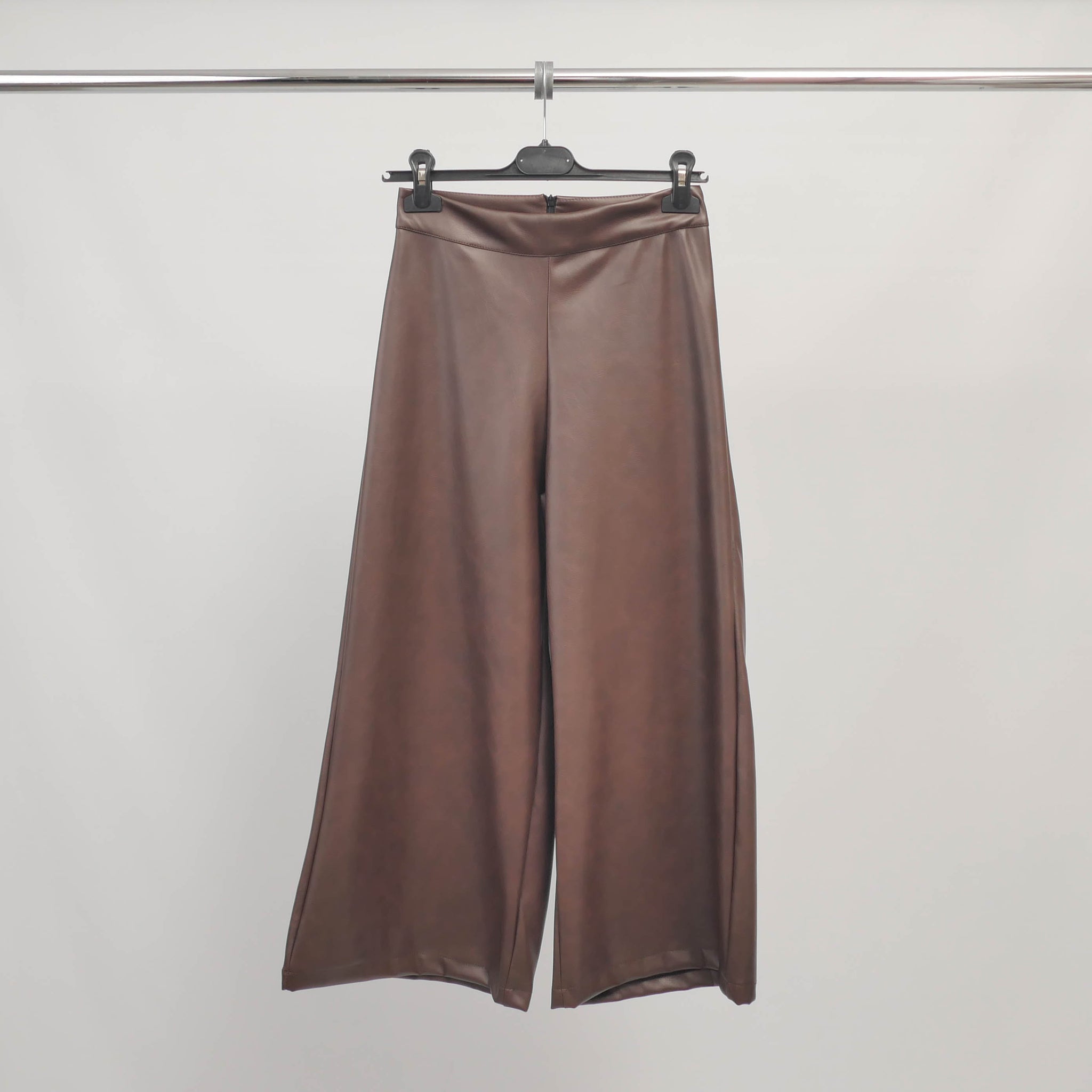 Pantalon large en simili cuir souple – ref TDMJ1315