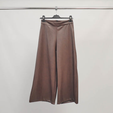Pantalon large en simili cuir souple – ref TDMJ1315
