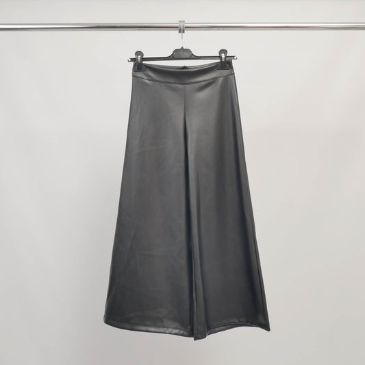 Pantalon large en simili cuir souple – ref TDMJ1315