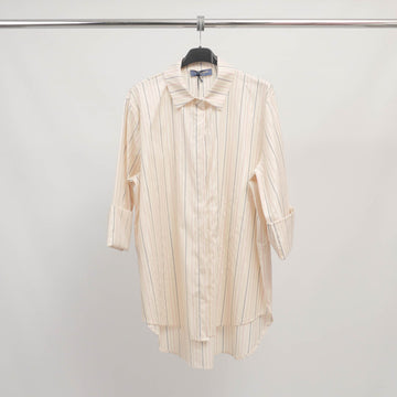 Chemise rayée oversize manches longues TDM50320-50