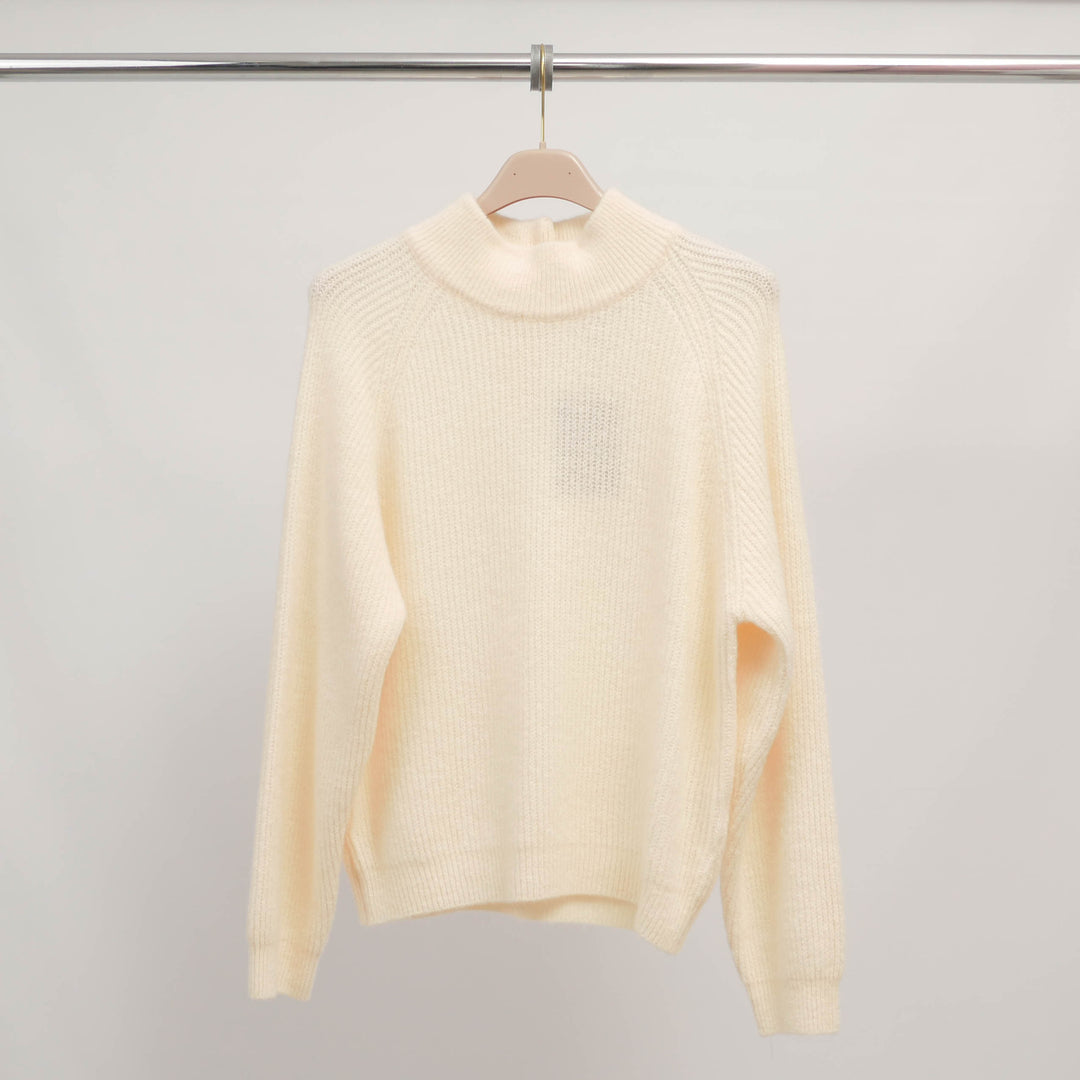 High-neck sweater with buttons at the back CA8944 