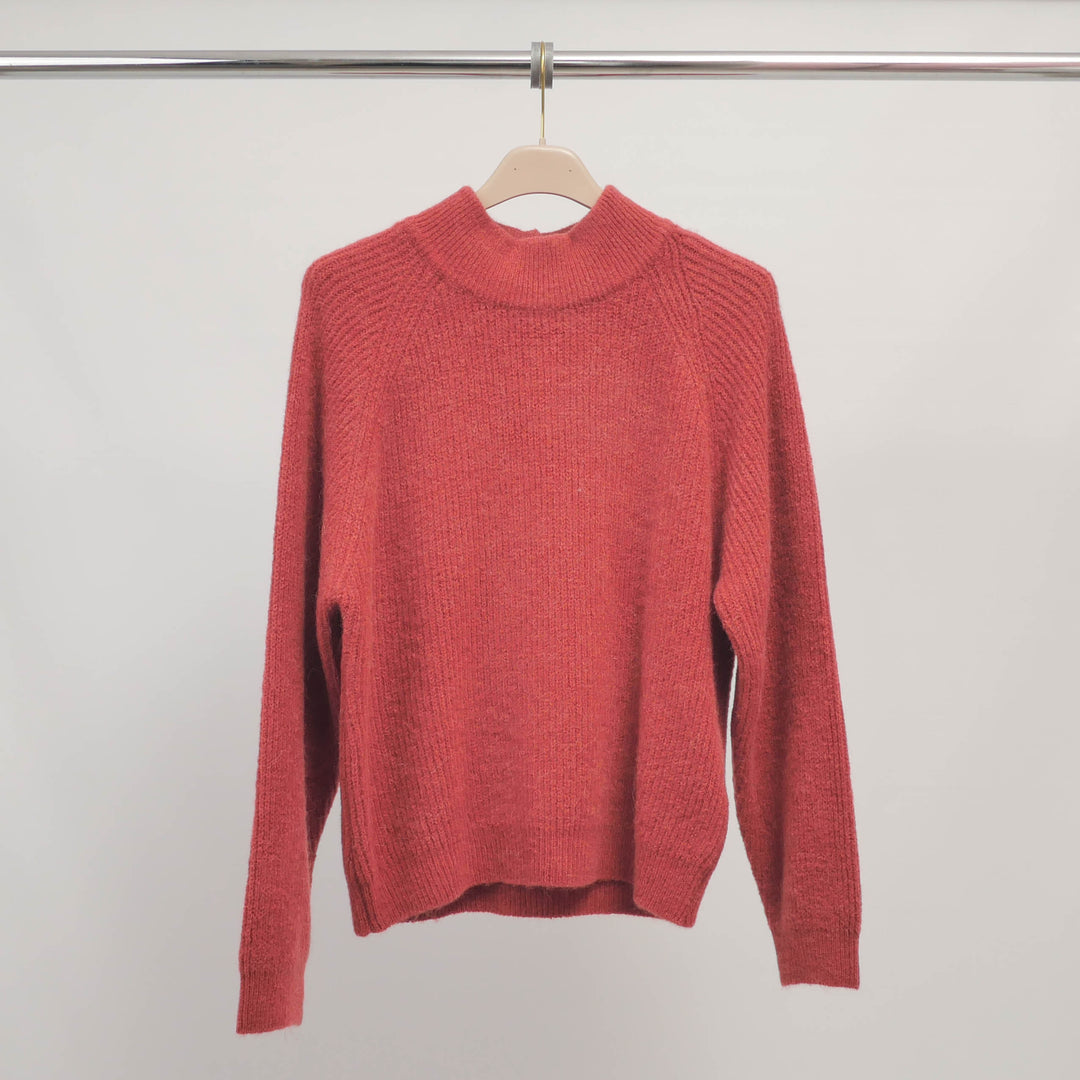 High-neck sweater with buttons at the back CA8944 