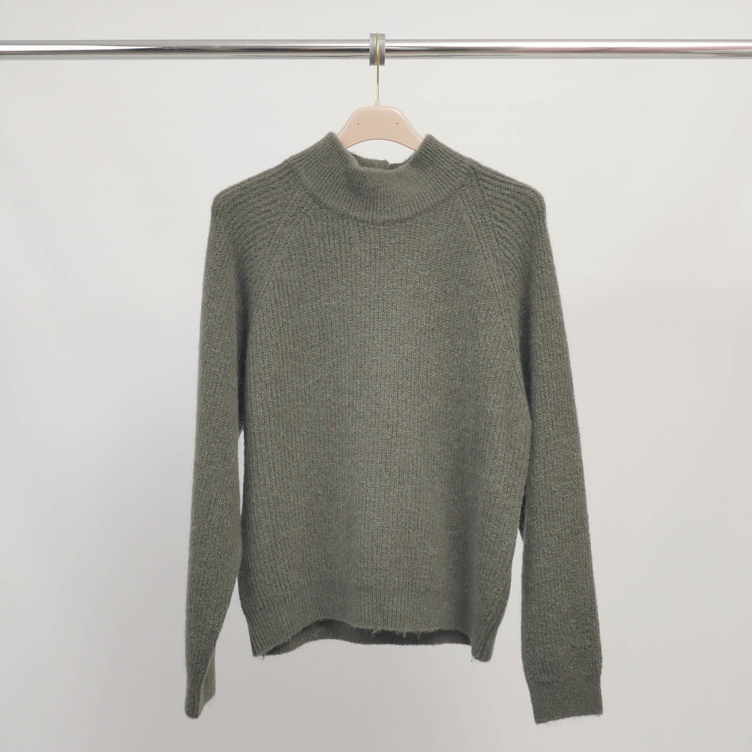 High-neck sweater with buttons at the back CA8944 