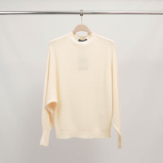 Pull col rond en maille douce CA8531