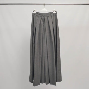 Pantalon large plissé taille haute – BCG02724