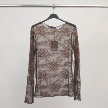 Top dentelle ajusté manches longues – TDM83325-2