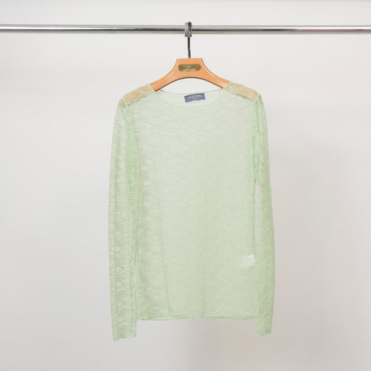 Top en dentelle motif fleuri pastel TDM83325-3