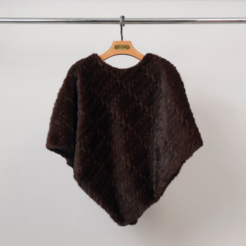 Cape effet fourrure mi-longue douce TDM93925