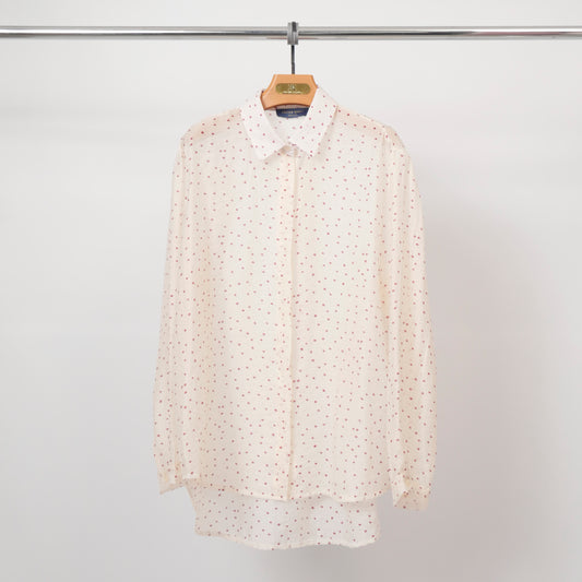 Chemise fluide à pois légers – TDM50320-26