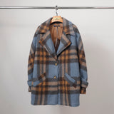 Brushed wool check jacket – TDM82225