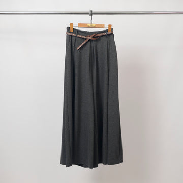 Pantalon large style jupe-culotte à chevrons - CVA824687-5