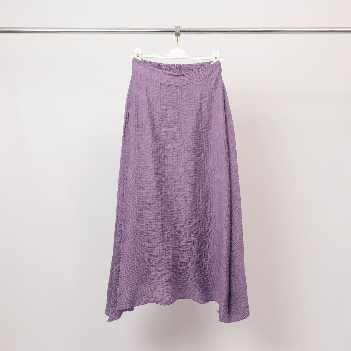 Jupe texturée taille élastiquée – db14642