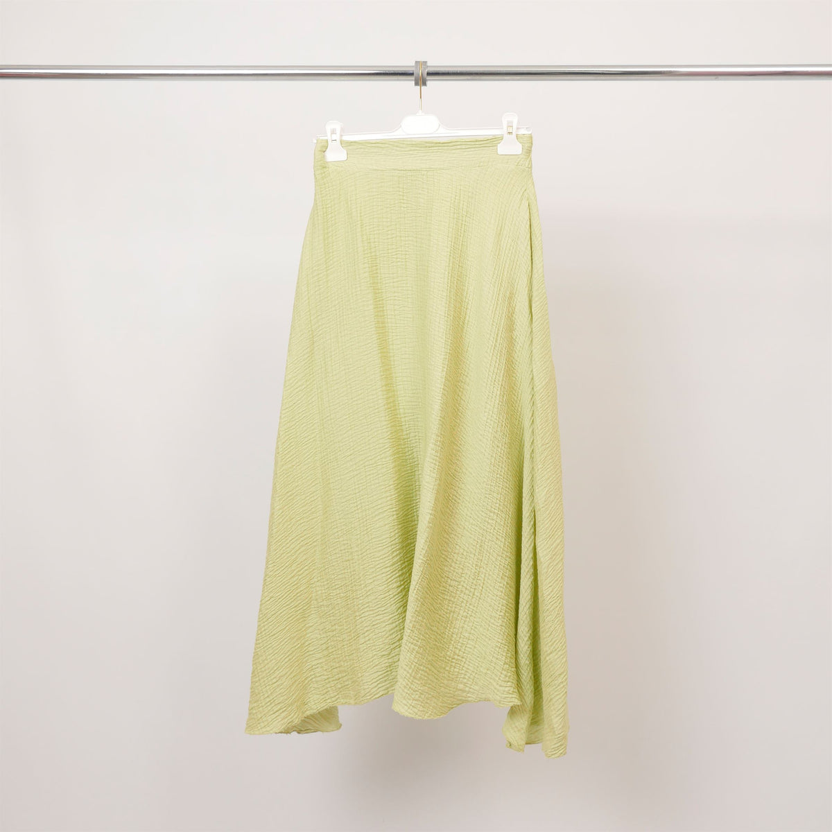 Textured skirt with elasticated waist – db14642