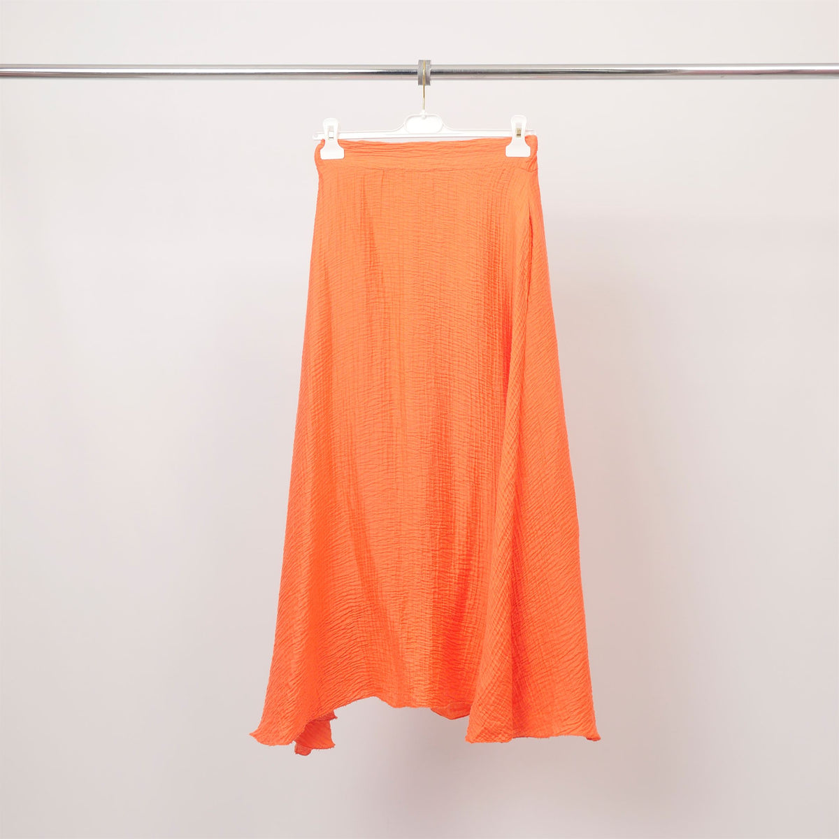 Textured skirt with elasticated waist – db14642