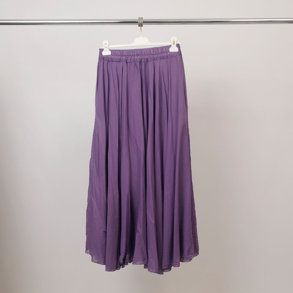Long cotton voile skirt – db75152