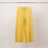 Wide-leg cotton trousers with elasticated waistband – MF56008