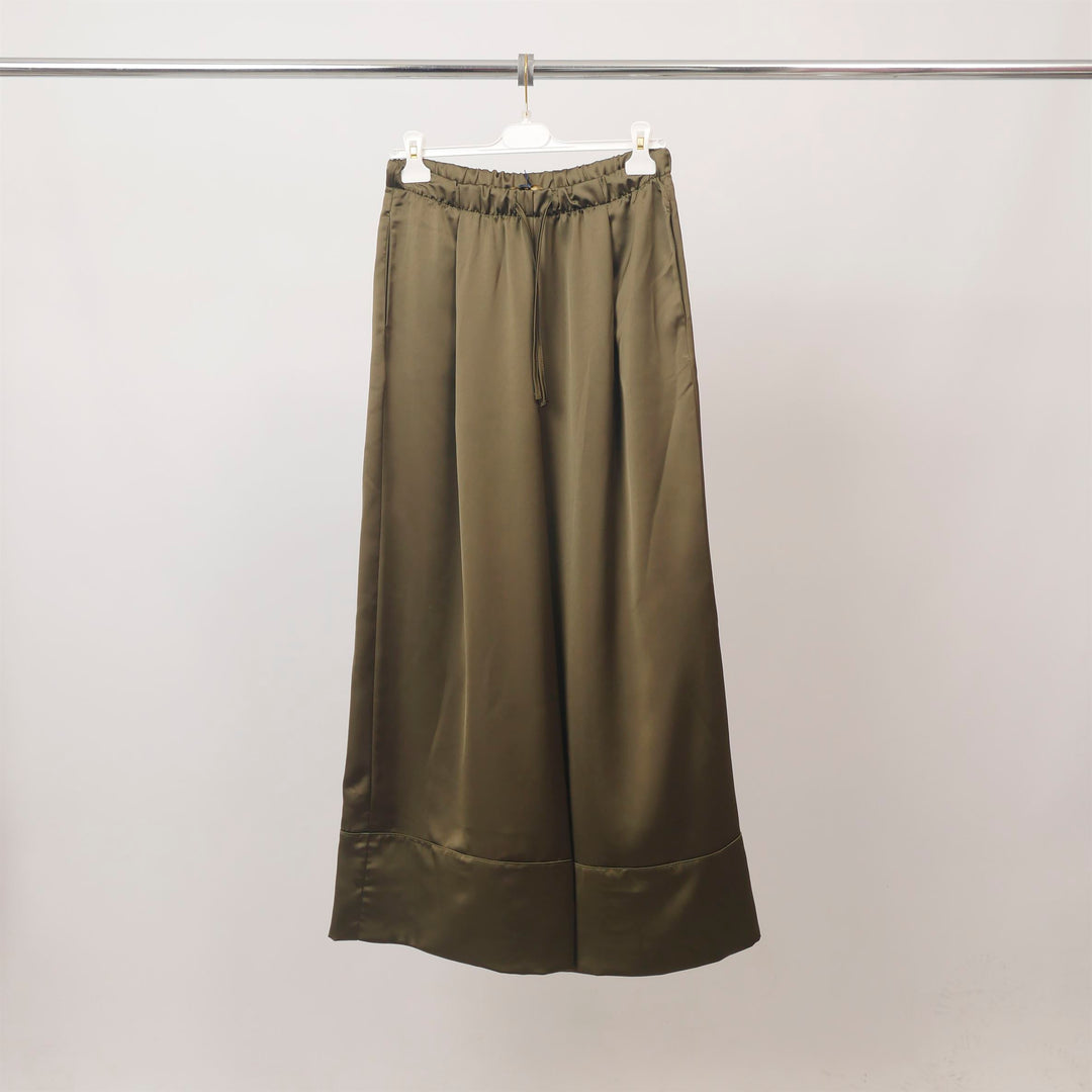 Satin trousers with elasticated waist – BCG0397-2 